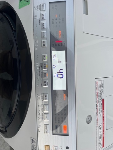 ドラム式洗濯機panasonic2017年11kg乾燥6kg 仙台市内無料配達設置