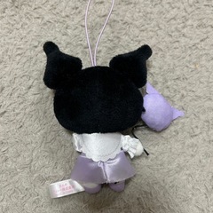 クロミちゃんぬいぐるみキーホルダーの画像