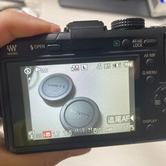 Panasonic LUMIX GF-1ミラーレスカメラ 本体 /単焦点レンズの画像