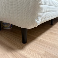 【お約束済み】ニトリ　脚付きコイルマットレス(スモールサイズ)の画像