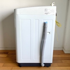 美品 洗浄済み アイリスオーヤマ IAW-T451 4.5kg 全自動洗濯機 2023年製 取説付きの画像