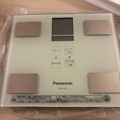 体重計　panasonic EW-FA13の画像