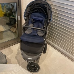 【限定お値下】アップリカ 3輪ベビーカー バギー「スムーヴ プレミアム ACの画像