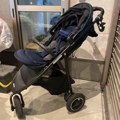 【限定お値下】アップリカ 3輪ベビーカー バギー「スムーヴ プレミアム ACの画像