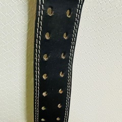 ゴールドジム トレーニングレザーベルト　M サイズ75-85cm の画像