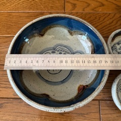 【美品】ろ芝窯 ふぐ 有田焼 大鉢1×小皿5の画像