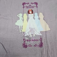 五等分の花嫁　TシャツLサイズの画像