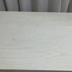 【無料】ホワイトデスク 幅100cm×奥行39.5cm×高さ72cm 早めに引き取り希望の画像
