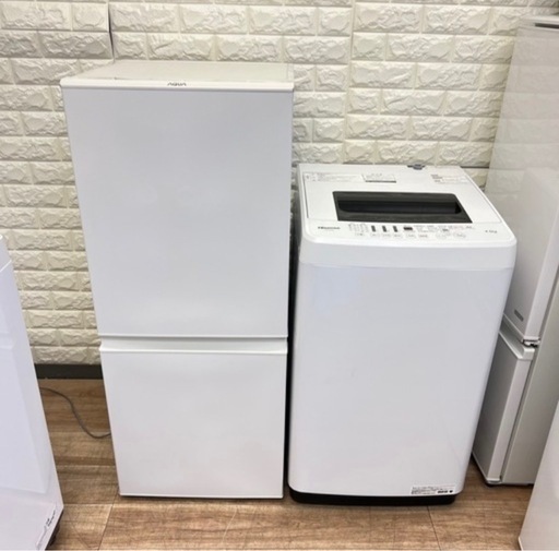 ② 家電のセット‼️冷蔵庫&洗濯機✨