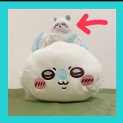 新品　ちいかわ モモンガ2個セット　シュシュ　ぬいぐるみの画像