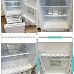 ②格安で配送設置まで🆗冷蔵庫&洗濯機分解洗浄済み✨✨の画像