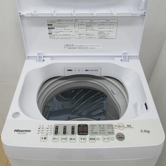洗濯機　【2021製造年　5.5kg】の画像