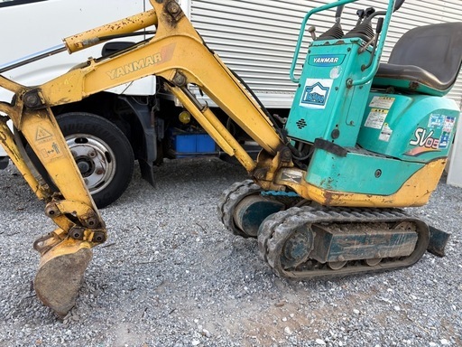 ヤンマー SV05 ミニ油圧ショベル 建設機械 重機 0.5tクラス ディーゼル 稼働アワー1191h