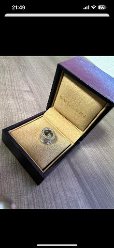 ブルガリ　ホワイトゴールド　ビーゼロワン　チャームトップ