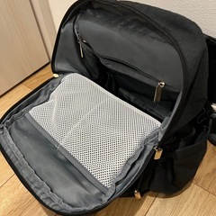 ☆ベビー用品セット割有りマザーズリュック 23L 黒 ネイビーの画像