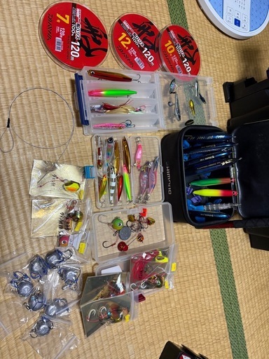 メイホーVSタックルボックス(ロッドホルダー)&ルアー小物せっとセット