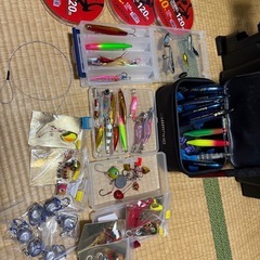メイホーVSタックルボックス(ロッドホルダー)&ルアー小物せっとセットの画像