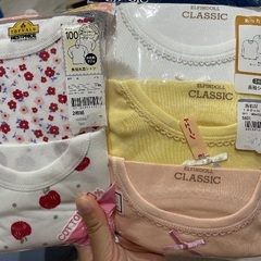 女児服　子供服　100  新品未使用　肌着　ワンピース　トップスの画像