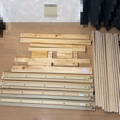 ニトリ ベッドフレーム シングルの画像