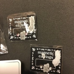 ピアス　セット　  髪留め　マグネットピアスの画像