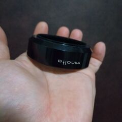 minolta MC　50mmF1.4　1.7用 メタルフードの画像