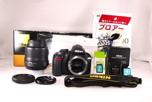 ❤️Nikon D3100 ❤️新品級✨ ショット数4145枚 SD付　初心者OK