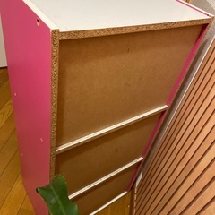 カラーボックス　ピンク🩷の画像