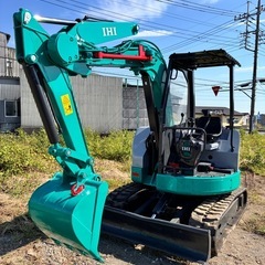 IHI 30UJ -2  油圧ショベル 3トンクラス 倍速付 オフセットブーム ゴムクローラー 静岡県 富士市発 下取り可能 陸送可能の画像