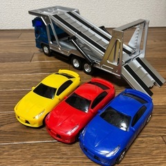 子ども玩具　レッカー車の画像