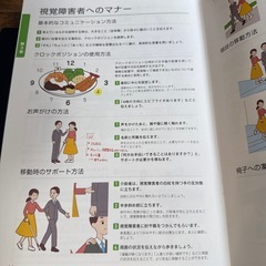ユニバーサルマナー検定２級資料の画像
