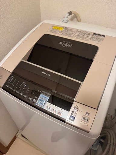 縦型洗濯機　日立　BW-D8SV