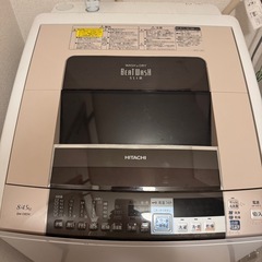 縦型洗濯機　日立　BW-D8SVの画像