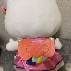 タグ付き ピューロランドコラボBIGぬいぐるみ キティの画像