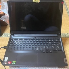 ゲーミングノートパソコン IdeaPad Gaming360 シャドーブラック 82K2008CJP [15.6型 /Windows10 Home /AMD Ryzen 5 /メモリ：16GB /SSD：512GB /Office Home and Business /2021年9月モデル]の画像