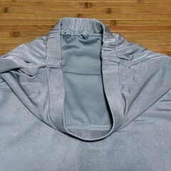 【まだ受付中・送付可能】中古 GU ジーユー カットソーシャイニーフレアロングスカート L 早い者勝ちです✨✨の画像
