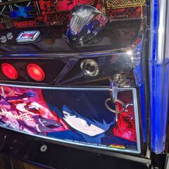 パチスロ実機　化物語　コイン不要機付きの画像