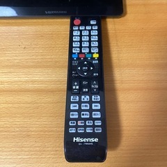 Hisense 2018年製TV 24インチ　リモコン付き　映ります、美品です。の画像