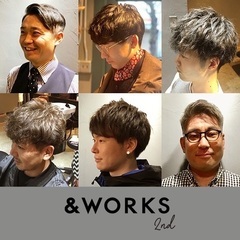 大人メンズ特化美容室　&WORKS 2nd/アンドワークス…