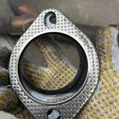 低走行 美品 Invidia スバル インプレッサ WRX STI GRB GRF N1レーシング マフラー USDM 76φ変換アダプター付きの画像