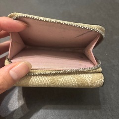 コーチ COACH 財布 三つ折り 折財布 ミニ レディース シグネチャーレザーの画像
