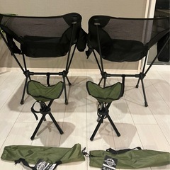 キャンプ　チェア✖️4脚の画像