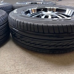 FLEX DELF ナスカー タイヤ ホイール セット 綺麗 17インチの画像