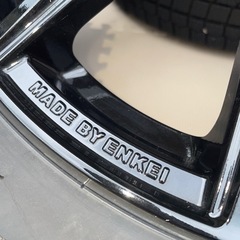 【2024年製バリ溝 美品】スタッドレスタイヤホイール4本225/65R17の画像