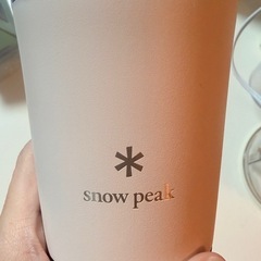 決まりました！スノーピークタンブラーの画像