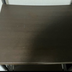 レンジ台　棚　キャスター付きの画像