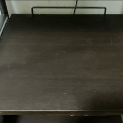レンジ台　棚　キャスター付きの画像