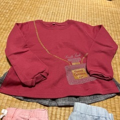 ⓪120 女の子　長袖　ズボンの画像