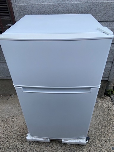 【受付終了】【23区近隣配送設置無料 】 H68 Haier 2022年製 85L 冷凍冷蔵庫 ホワイト  