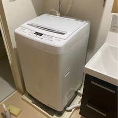 洗濯機 7.5kg 2022年製の画像