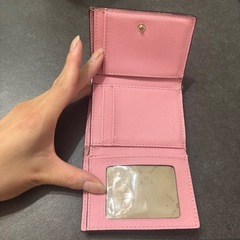 MICHAEL KORS ピンク 三つ折り財布の画像